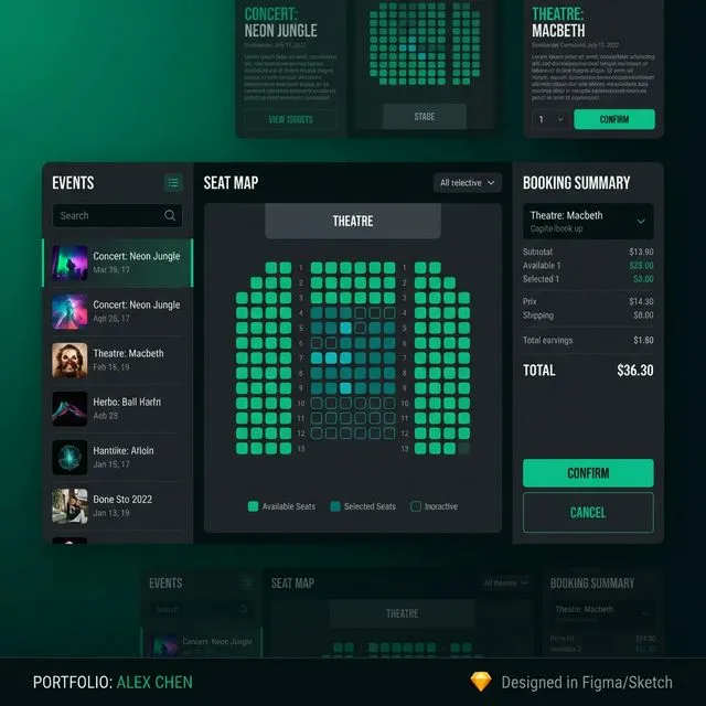 Ticket Booking System screenshot 1